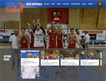 Tablet Screenshot of centrosediabasket.it